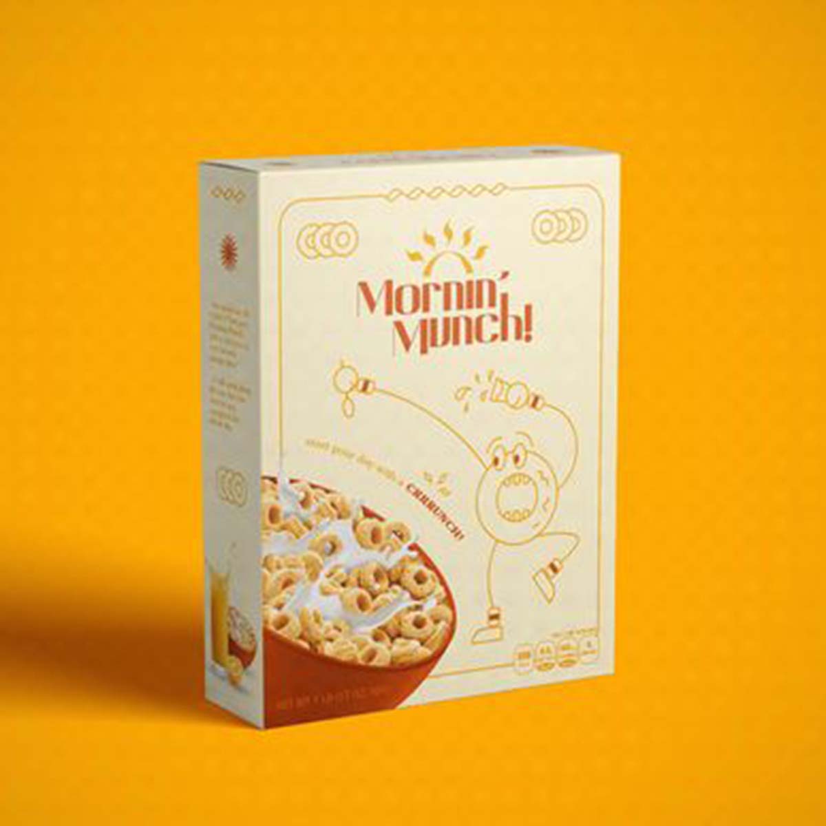Small cereal boxes with compact retail-ready carton packaging.